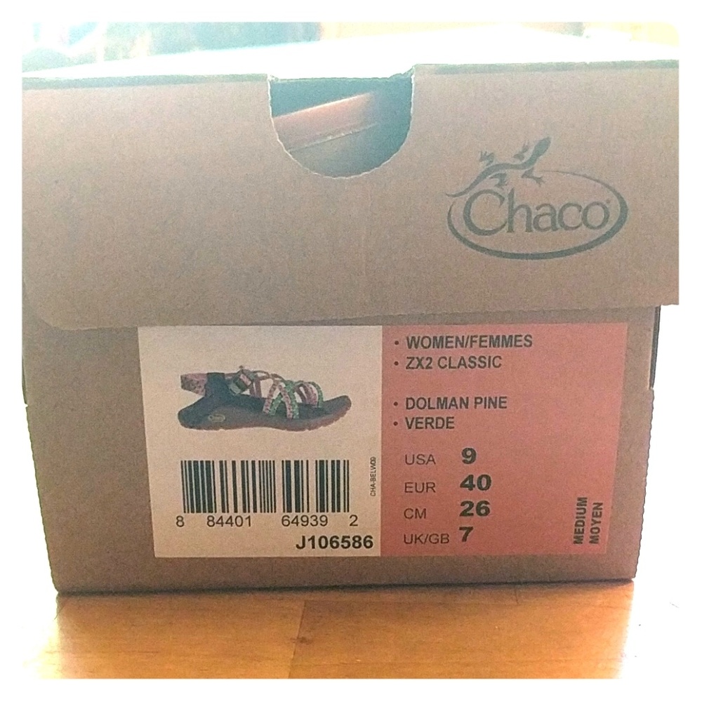 New in box - Chacos ZX2 Classic, Women's size 9